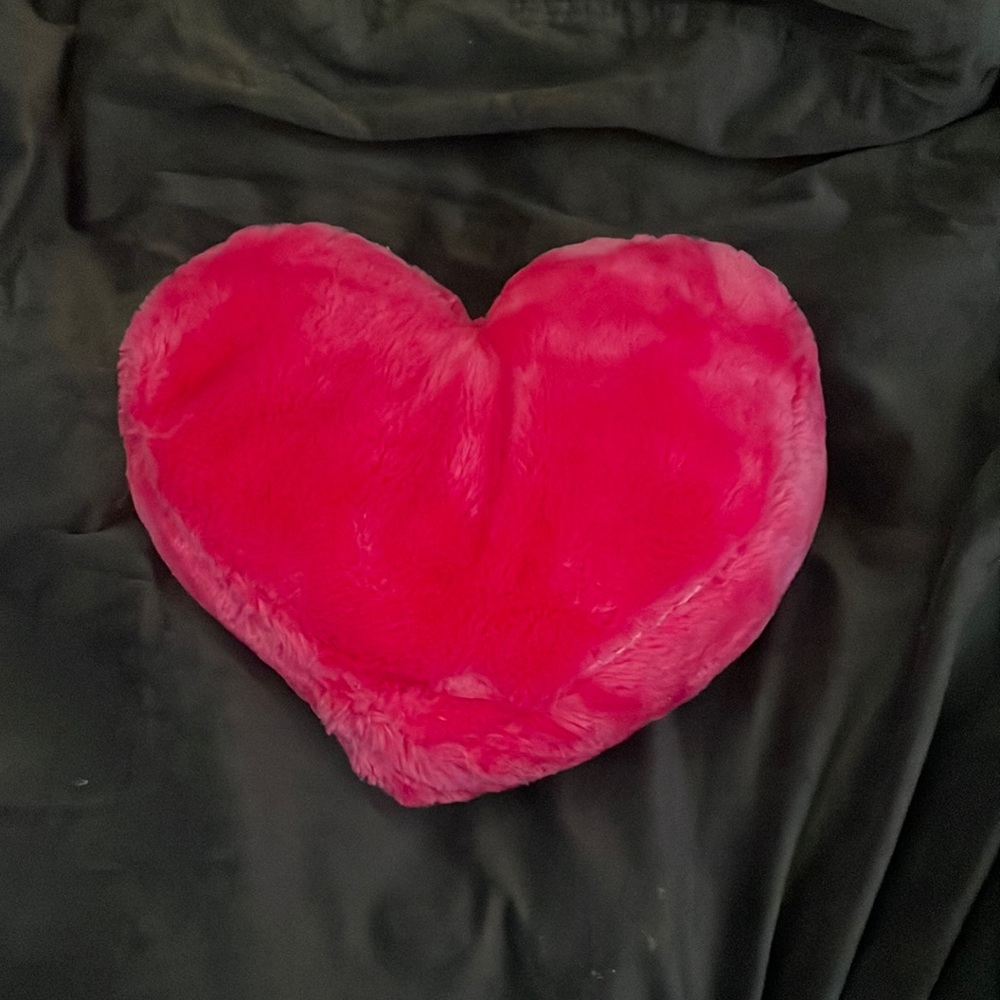 mini decorative pink heart pillow💗